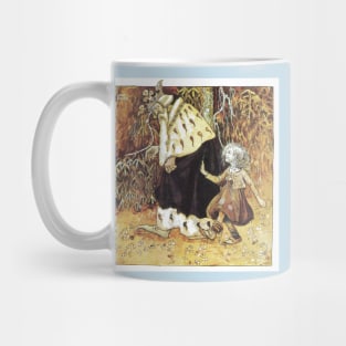 Linda Gold and the Old King - John Bauer Mug